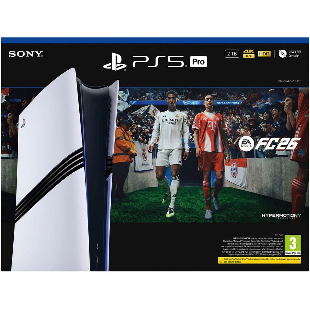 Sony PlayStation 5 Pro (PS5) Console Digital With EA FC 26 Voucher Bundle Sony PlayStation 5 Pro (PS5) Console Digital With EA FC 26 Voucher Bundle